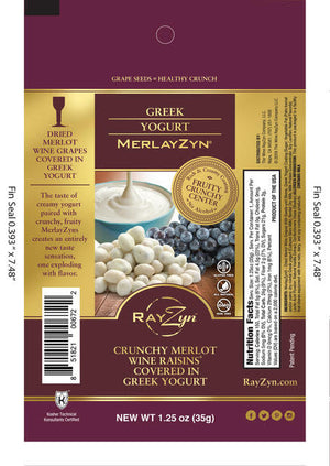 Greek Yogurt Covered MerlayZyn® (12 Individual Bags)