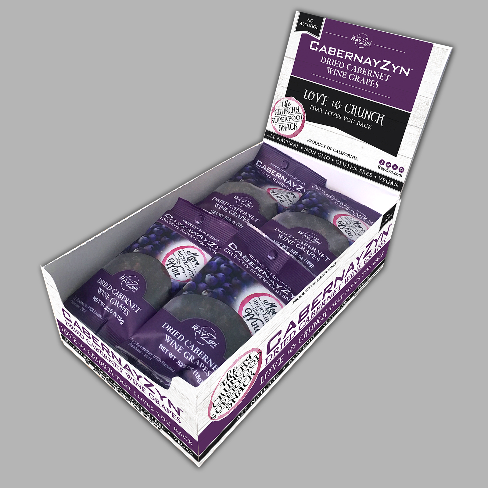 Wine RayZyn™ Introduces the CabernayZyn Superfood at the Winter Fancy Food Show in San Francisco