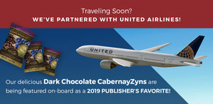Wine RayZyn Partners with United Airlines!
