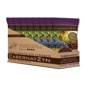 Chocolate Covered CabernaZyn® (Case of 8 Bags)