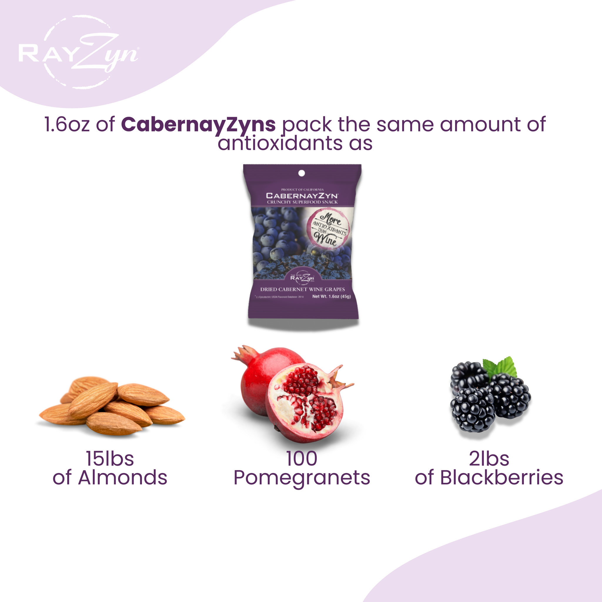 CabernayZyn® <br> Crunchy Superfood Snack