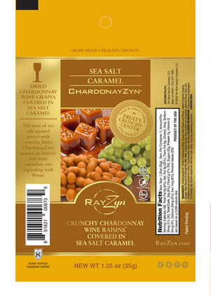 Sea Salt Caramel ChardonayZyn® (12 Individual Bags)